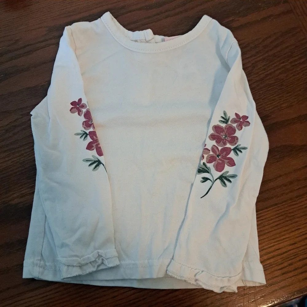 Toddler Girls Top Bundle Carters Cardigan Little Lass Floral Peplum 18M 24M 100